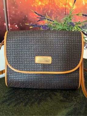 Ted Lapidus Signature Embossed Crossbody